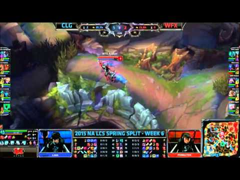 CLG vs Winterfox   Week 6 Day 1   NA LCS Spring 2015