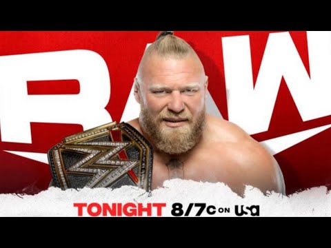 WWE Raw Live Stream Watch Along Full Show Reactions; Brock Lesnar
