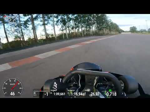 Treino Kart Lorenzo Piltz - 8 anos -Velopark/Techspeed