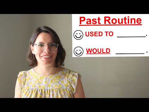 USED TO vs. WOULD / What's the difference between USED TO and WOULD?