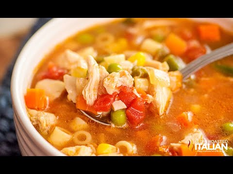 Chicken Vegetable Soup Recipe