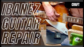 Video thumbnail for Ibanez 2348 Firebird Vintage Guitar Repair/ Restoration/ Gitarren Reparatur/ Luthier Workshop/ Ep.7 by Petrek Guitars