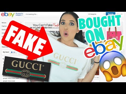 I Bought FAKE GUCCI Items On EBAY - I Got The Real Thing For $20?? | Mar