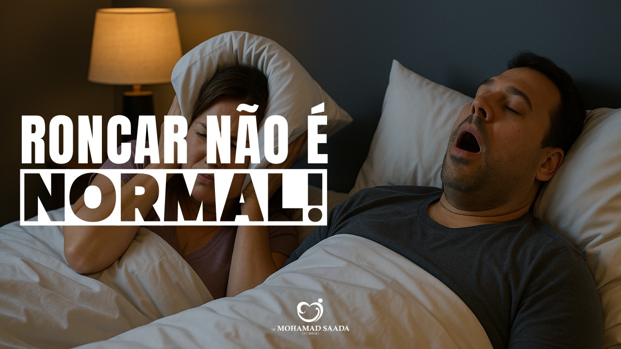 VOCÊ DORME OU SOBREVIVE? O QUE O RONCO ESTÁ FAZENDO COM SEU CORPO