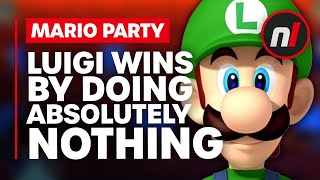 Luigi Wins by Doing Absolutely Nothing (Mario Party Superstars)