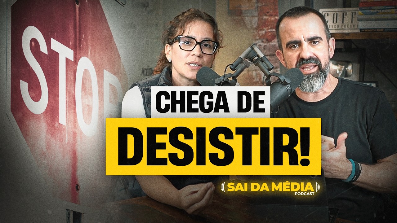 Como manter a MOTIVAÇÃO em projetos de LONGO PRAZO (e não desistir) | Podcast Sai da Média #206