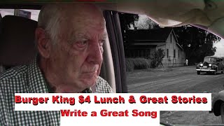 Burger King $4 Fast Food Lunch With Stories and How to Write Songs
