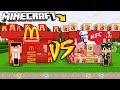 ZAMEK MCDONALDS VS ZAMEK KFC W MINECRAFT