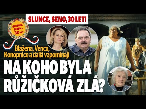 Slunce, seno, 30 let! Co o trilogii nevíte? Blažena, Venca a další vzpomínají