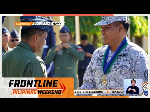 Vice Admiral Carlos, pinalitan na bilang commander ng AFP WESCOM Frontline Weekend