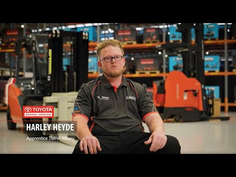Meet Harley our 2023 TMHA Forklift Apprentice