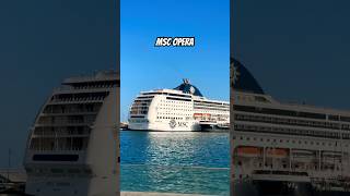 MSC Opera docked in Gran Canaria #shorts #cruiseship #msc #mscopera #grancanaria #cruiseblogger