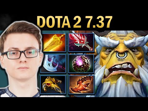 Alchemist Gameplay Miracle with Bloodthorn and Radiance - Dota 7.37