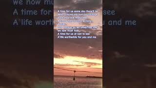 A Time For Us - Andy Williams #song #music #lyrics #songlyrics  #romeoandjuliet #themesong #shorts