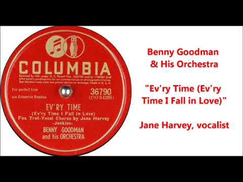 Benny Goodman & His Orchestra "Ev'ry Time" (1946) vocal by Jane Harvey