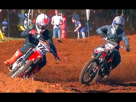 Disputa pela vitória na Corrida da Nacional 250cc Light na Corrida Velocross Copa Gêmeas