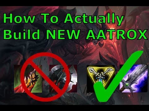 How To Actually Build New Aatrox: NOT Black Cleave and Death's Dance