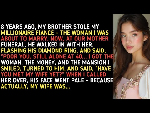 8 YEARS AGO, MY BROTHER STOLE MY MILLIONAIRE FIANCÉ - THE WOMAN I WAS ABOUT TO MARRY. NOW, AT OUR