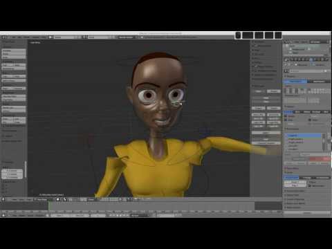 Blender 2.6 - Using the cgcookie "Flex Rig"