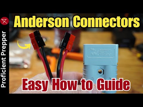 So bauen Sie Anderson Powerpole-Anschlusskabel, einschließlich Anschlüsse der SB-Serie