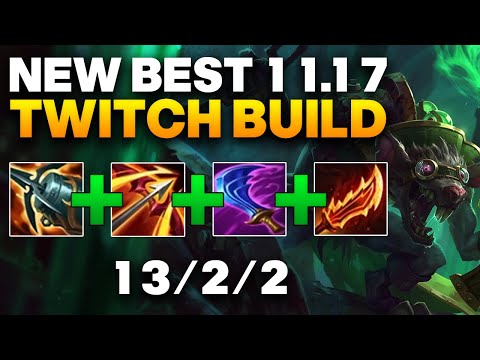 TWITCH ADC IS STILL BUSTED WITH THIS NEW BUILD! Twitch ADC Gameplay | Unranked to Master #8