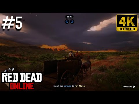 🎮 [4K] Red Dead Online | Gameplay Walkthrough - Part 5 [ PC 4K 60FPS ]