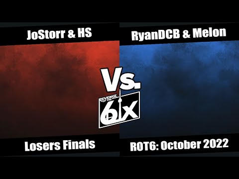 ROT6 October Losers Finals - JoStorr & HS vs Melon & RyanDCB SSBU Doubles