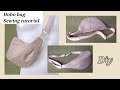 DIY HOBO SHOULDER SLING BAG SEWING TUTORIAL