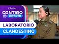 Carabineros desbarató laboratorio clandestino de éxtasis en Quilicura - Contigo en Directo