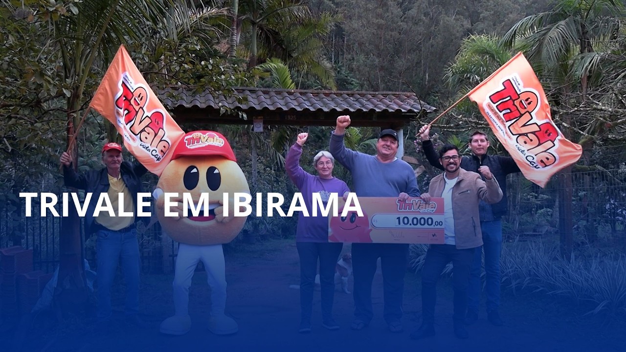 🎉 A sorte parou em Ibirama!