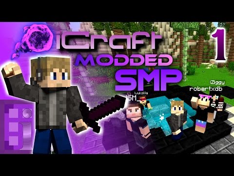 A NEW Modded Adventure!!! - iCraft MODDED SMP Episode 1 [1.10 Server Modpack]