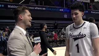 Monmouth's Jason Rivera-Torres  Postgame Interview