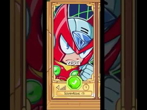 Zero in Castle Crashers Painter Boss Paradise DLC!! #megamanx #castlecrashers #rockmanx #rockman