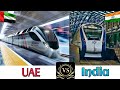 INDIAN RAILWAYS Vs UAE RAILWAYS Comparison in 2024 || India Vs United Arab Emirates