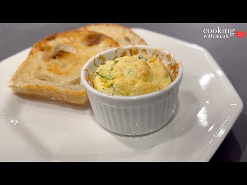 How to Make a Cheesy Egg Soufflé for Breakfast