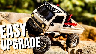 I Turned a Stock SCX24 Into THIS… (Easy Upgrade)