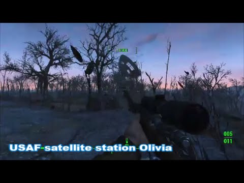 USAF satellite station Olivia - Let's Play Fallout 4 part 9