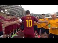 Énorme Hommage émouvant pour Francesco Totti qui fais ses Adieux à AS Roma & ses Supporters