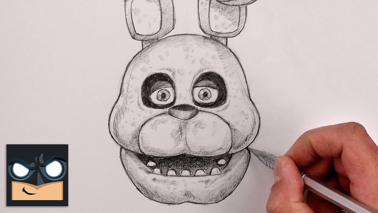 How To Draw Bonnie | Five Nights at Freddy's