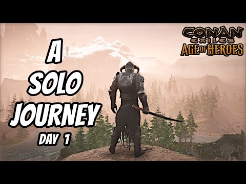 Day 1 on the MOST ACTIVE PvP Server - Conan Exiles 2025