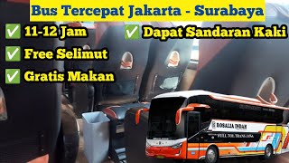 Download lagu Fastest Bus Route Jakarta-Surabaya || Rosalia Indah Bus Review 2025 mp3