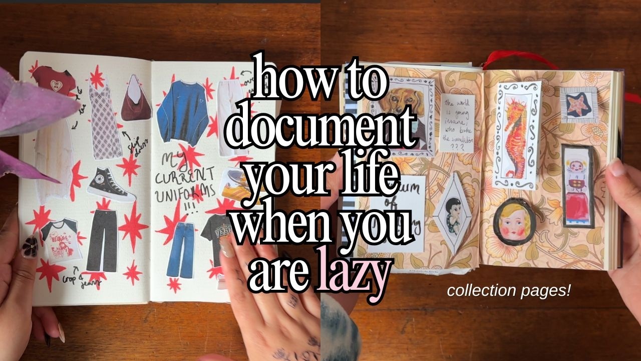 5 Easy Journal Ideas For Documenting Your Life (even if you're inconsistent!)