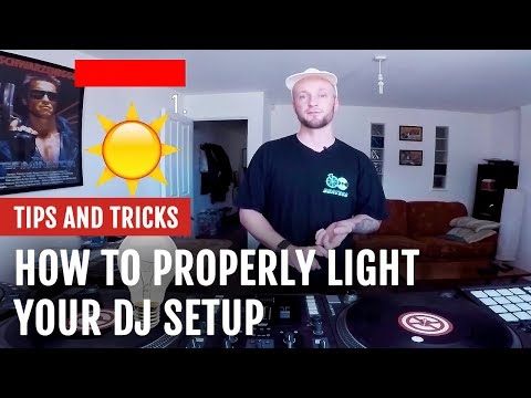 How to Properly Light Your DJ Setup | Tips and Tricks (Feat. Revrt and Jon1st)
