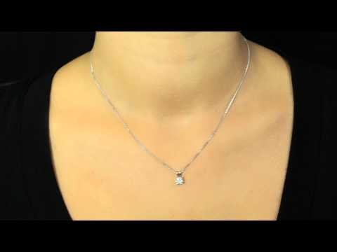 Platinum Diamond Pendant- H650302 - Pravins