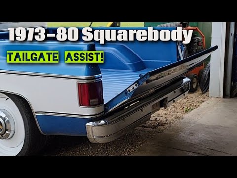 C10 Tailgate Assist Install for 73-80 GM Trucks