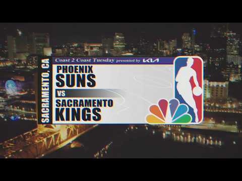 NBA on NBC Intro Suns vs. Kings | Special Throwback Edition