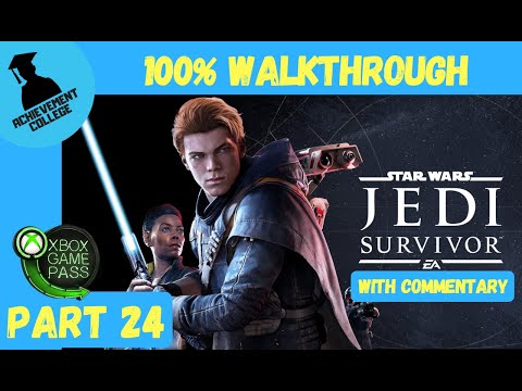 Star Wars Jedi Survivor - 100% Walkthrough Part 24 (with Commentary)