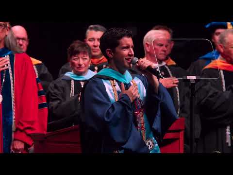 WGU 2022 Salt Lake City Master's Commencement - National Anthem Sang by Matt Robins