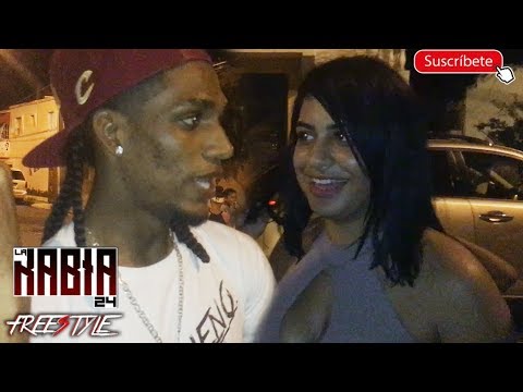 😂😂( WHAT A FIGHT 😂) La Rabia 24 vs La Princesa - Freestyle in the Street
