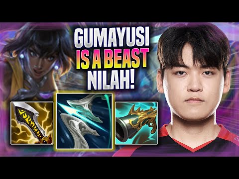 GUMAYUSI IS A BEAST WITH NILAH! - T1 Gumayusi Plays Nilah ADC vs Kai'sa! | Season 2022